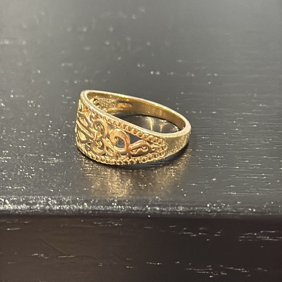 Harley-Davidson Vintage 10K Gold Ring - Size 7 - Picture 4 of 9